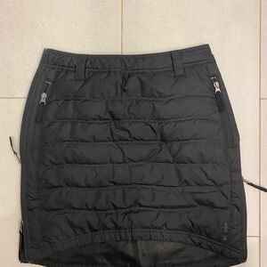 Skhoop Black Short Down Skirt